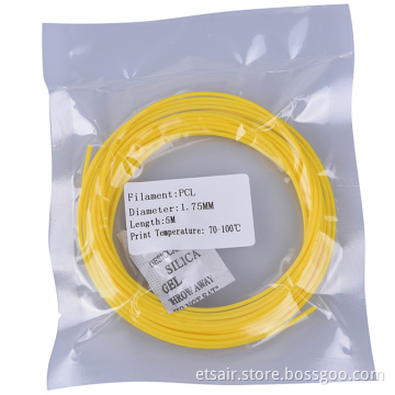 Wholesale price high precision 1.75mm PLA /ABS / PCL 3d printer filament for 3d printer pen